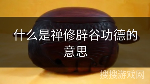 什么是禅修辟谷功德的意思