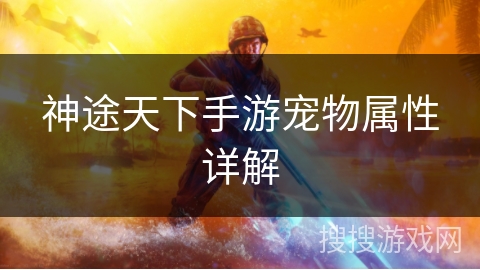 神途天下手游宠物属性详解