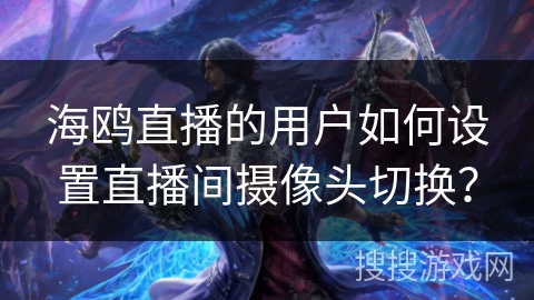 海鸥直播的用户如何设置直播间摄像头切换？