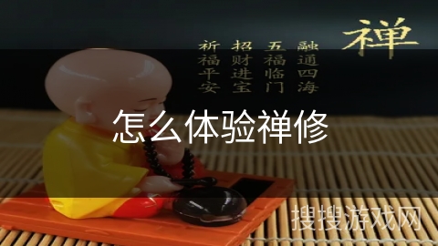 怎么体验禅修 怎么体验禅修