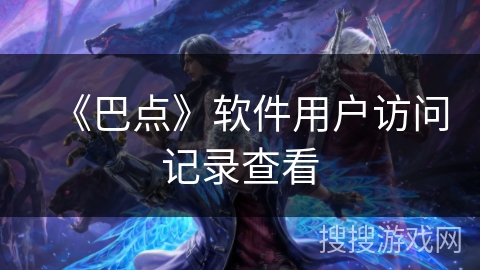 《巴点》软件用户访问记录查看