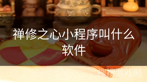 禅修之心小程序叫什么软件