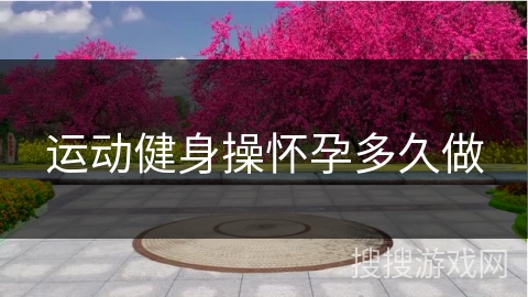 运动健身操怀孕多久做