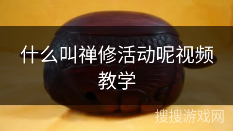 什么叫禅修活动呢视频教学