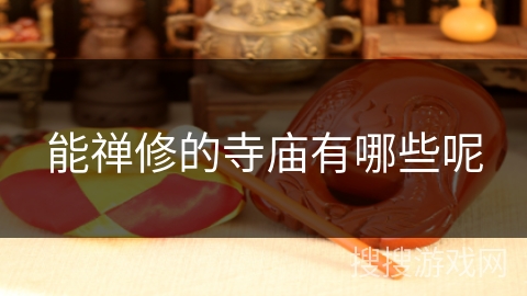 能禅修的寺庙有哪些呢