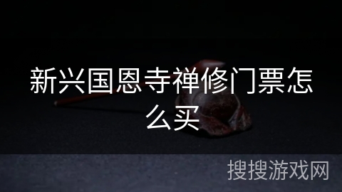 新兴国恩寺禅修门票怎么买