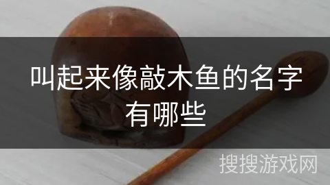 叫起来像敲木鱼的名字有哪些