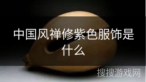 中国风禅修紫色服饰是什么