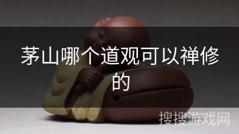 茅山哪个道观可以禅修的