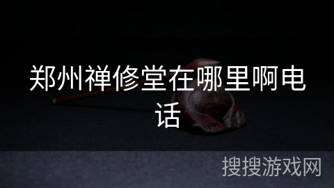 郑州禅修堂在哪里啊电话