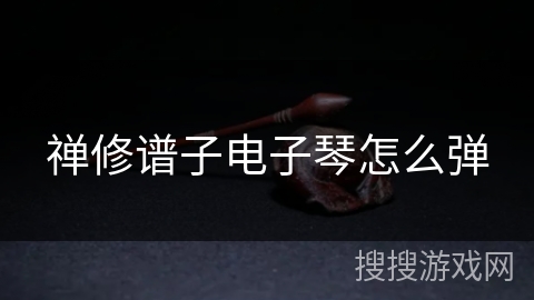 禅修谱子电子琴怎么弹