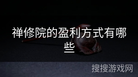 禅修院的盈利方式有哪些