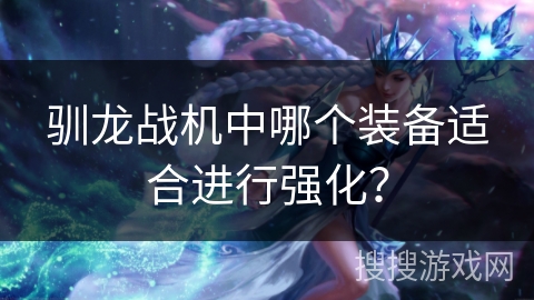驯龙战机中哪个装备适合进行强化？