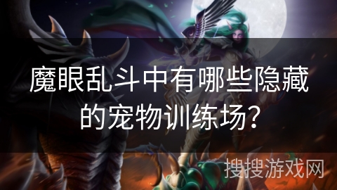 魔眼乱斗中有哪些隐藏的宠物训练场？