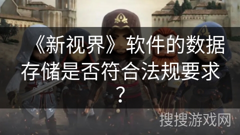 《新视界》软件的数据存储是否符合法规要求？