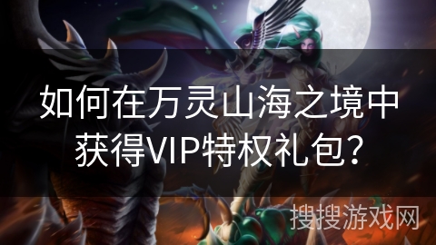 如何在万灵山海之境中获得VIP特权礼包？