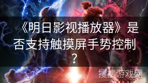 《明日影视播放器》是否支持触摸屏手势控制？