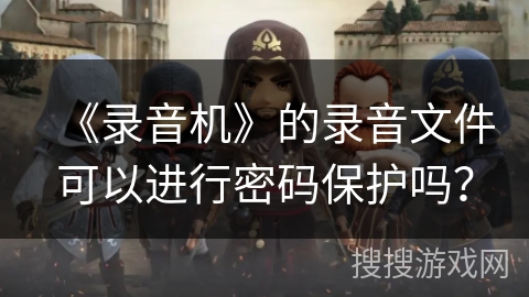 《录音机》的录音文件可以进行密码保护吗？