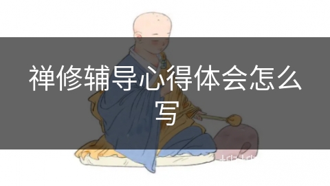 禅修辅导心得体会怎么写