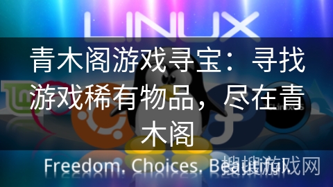 青木阁游戏寻宝：寻找游戏稀有物品，尽在青木阁