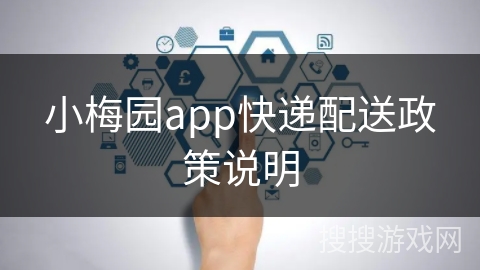 小梅园app快递配送政策说明