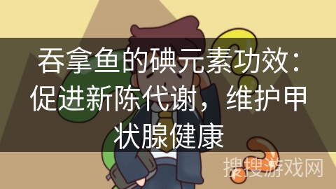 吞拿鱼的碘元素功效：促进新陈代谢，维护甲状腺健康