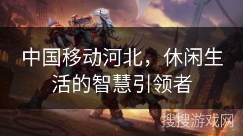 中国移动河北，休闲生活的智慧引领者