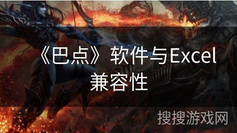 《巴点》软件与Excel兼容性