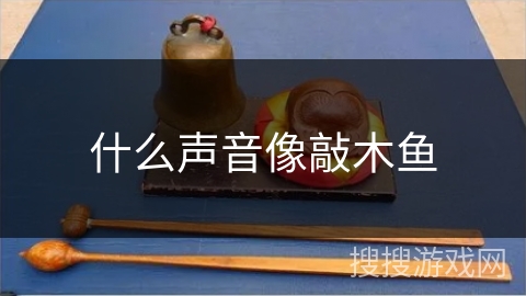 什么声音像敲木鱼