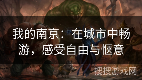 我的南京：在城市中畅游，感受自由与惬意