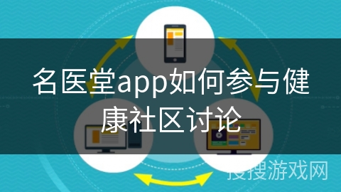 名医堂app如何参与健康社区讨论