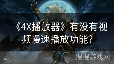《4X播放器》有没有视频慢速播放功能？