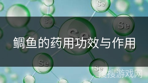 鲷鱼的药用功效与作用 鲷鱼的药用功效与作用