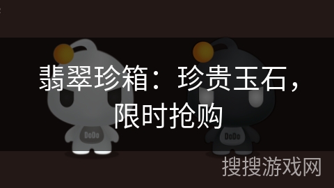 翡翠珍箱：珍贵玉石，限时抢购