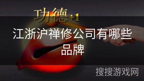 江浙沪禅修公司有哪些品牌