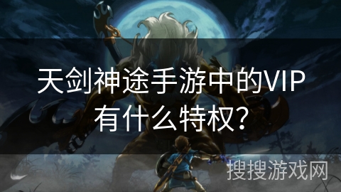 天剑神途手游中的VIP有什么特权？