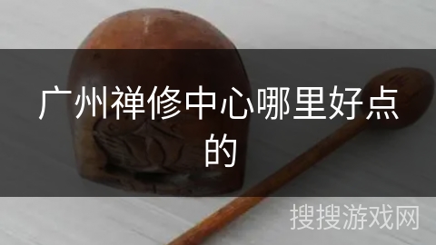 广州禅修中心哪里好点的