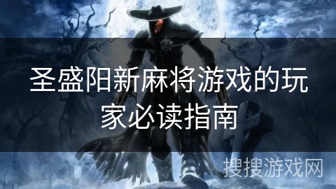 圣盛阳新麻将游戏的玩家必读指南