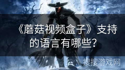 《蘑菇视频盒子》支持的语言有哪些？