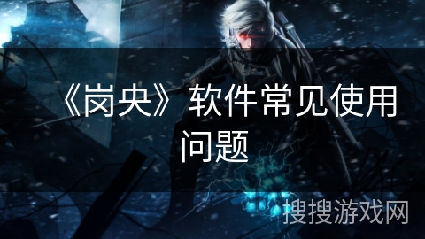 《岗央》软件常见使用问题