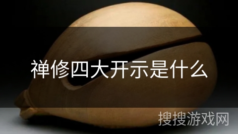 禅修四大开示是什么