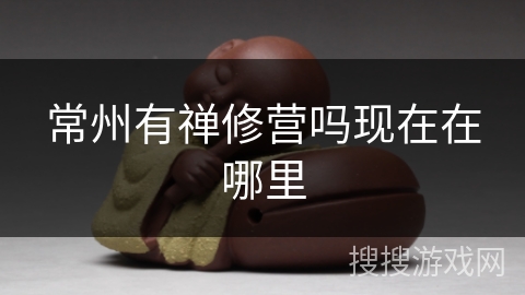 常州有禅修营吗现在在哪里