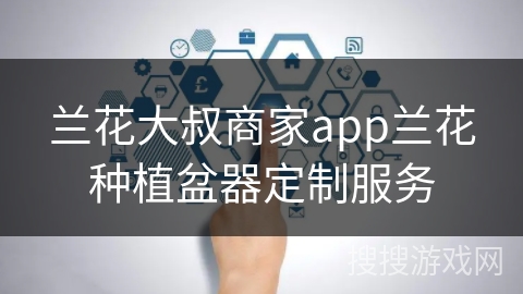 兰花大叔商家app兰花种植盆器定制服务