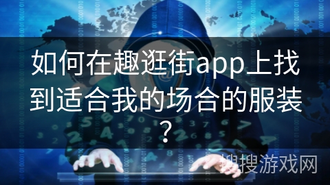如何在趣逛街app上找到适合我的场合的服装？