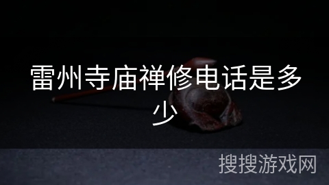 雷州寺庙禅修电话是多少