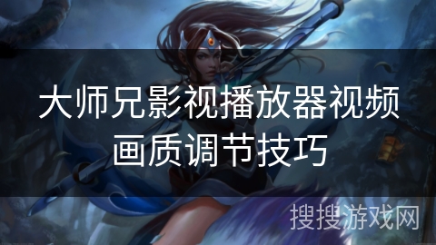 大师兄影视播放器视频画质调节技巧