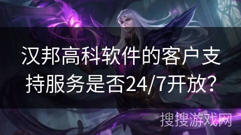 汉邦高科软件的客户支持服务是否24/7开放？