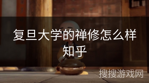 复旦大学的禅修怎么样知乎