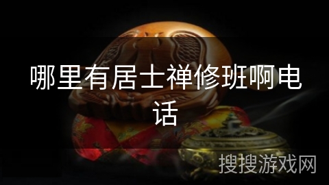 哪里有居士禅修班啊电话