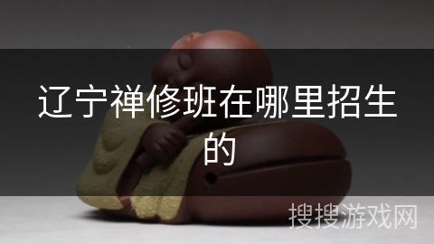 辽宁禅修班在哪里招生的